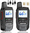 Walkie Talkies Fast Radio 4G POC Long Distance Two Way Radio