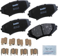 Bendix Priority1 CFC1009 Ceramic Front Brake Pads for Mazda RX-8