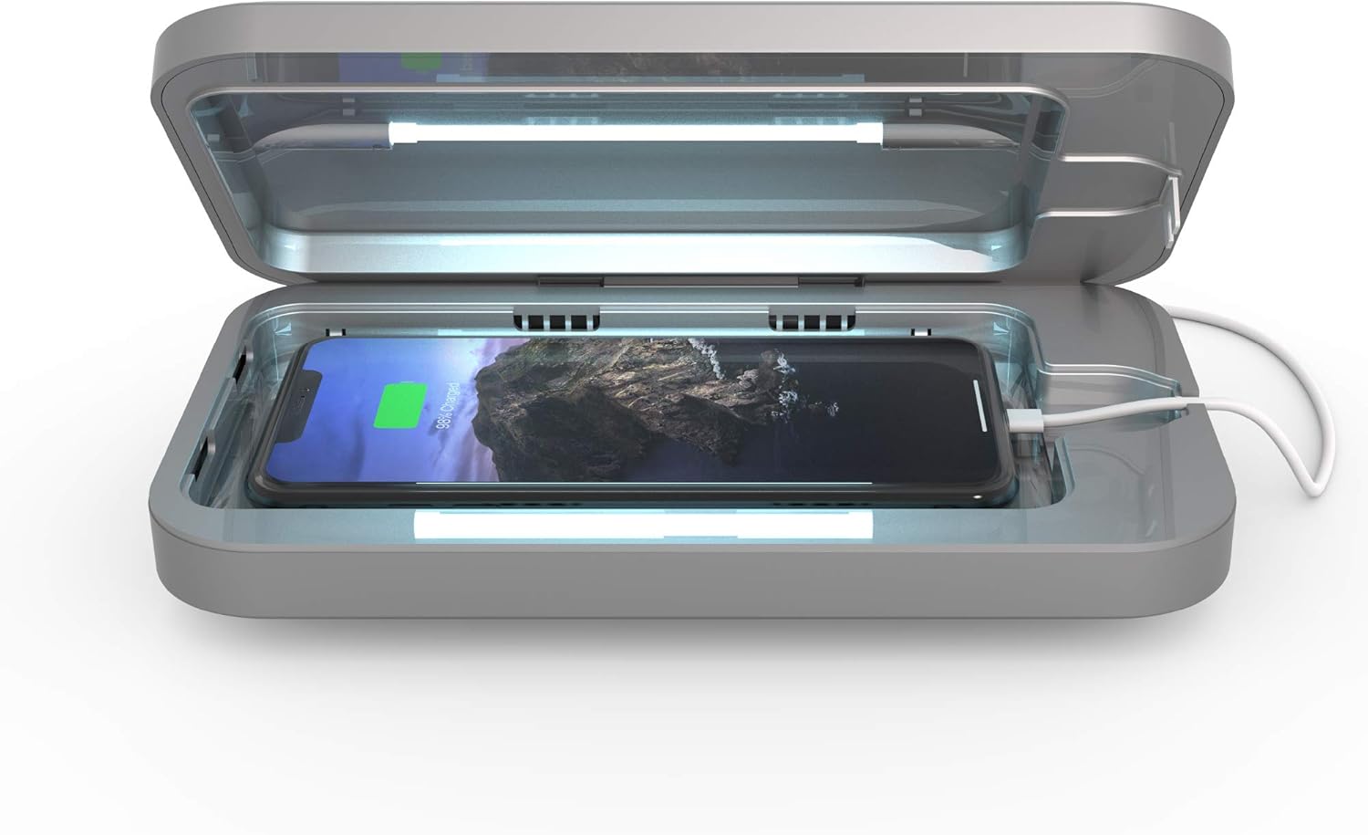 PhoneSoap 3 UV Cell Phone Sanitizer & Charger for All Phones