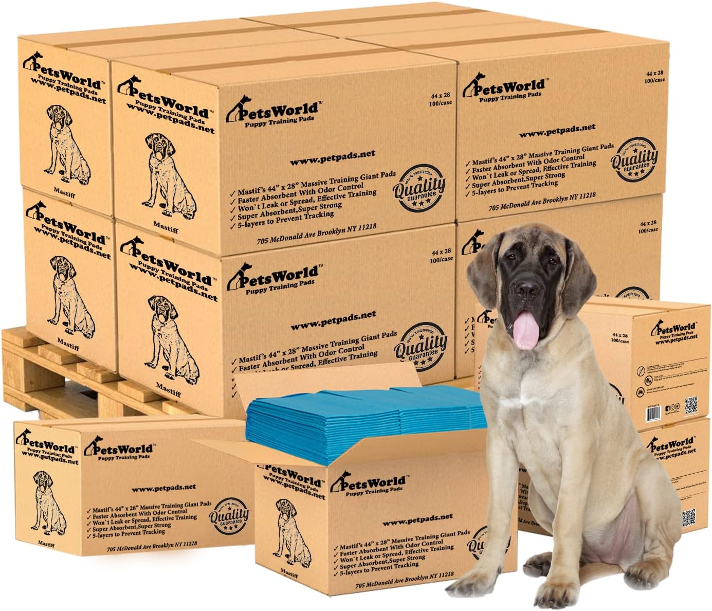2XL Puppy Pads for Potty Training - Ultra-Absorbent and Leak-Proof