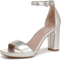 Naturalizer JoyHeeled Sandal - Comfortable Square Toe (Style C5DM)