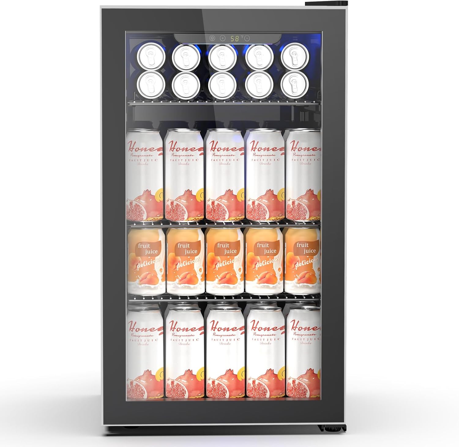 26 Bottle Wine Cooler with Glass Door for Perfect Wine Storage