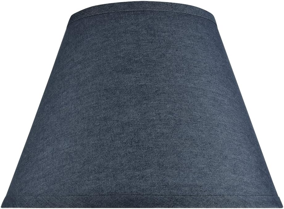 Aspen Creative Transitional Empire Shape Lamp Shade in Washed Blue