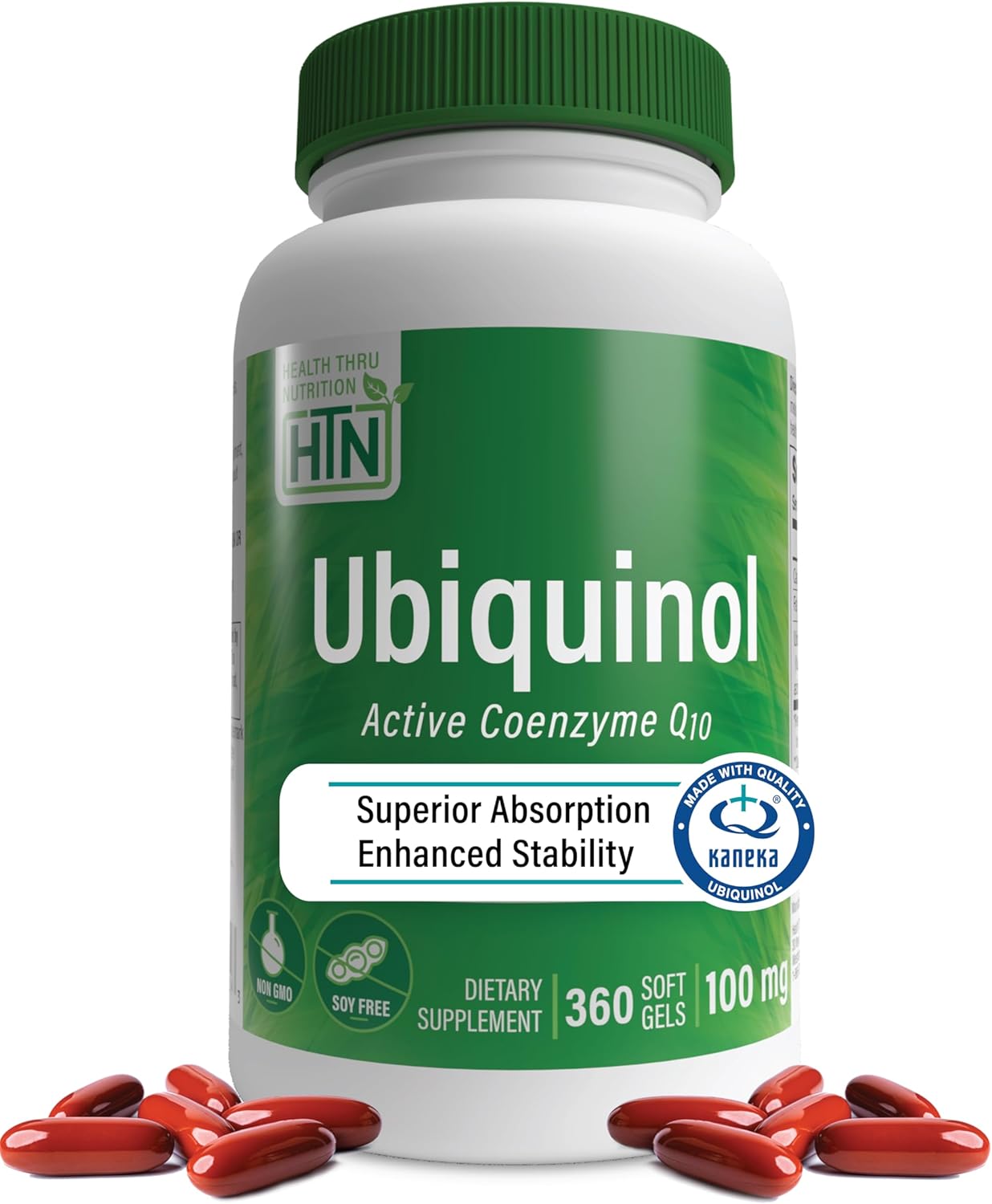 Ubiquinol 100mg Softgels for Enhanced Heart Health Support