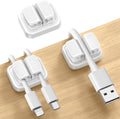 3-in-1 Cord Organizer Spring Clip Holder - Tidy Desk Cable Management