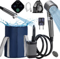 Portable Rechargeable Camping Shower with Filtered Head - On-The-Go Cleanliness!