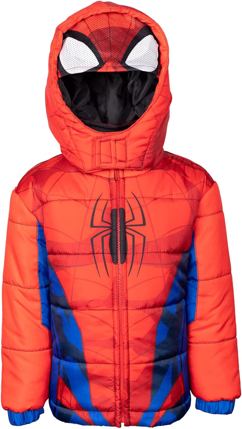 Marvel Avengers Legends Toddler Boys Cosplay Puffer Jacket