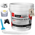 Self-Leveling RV Roof Sealer White 1 Gallon - Durable Leak Repair