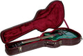 Crossrock Wooden Case for 335 Style 6-String Semi-Hollow Guitars