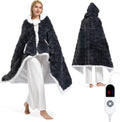 FAYKONCEN Wearable Heated Blanket Hoodie for Cozy Comfort