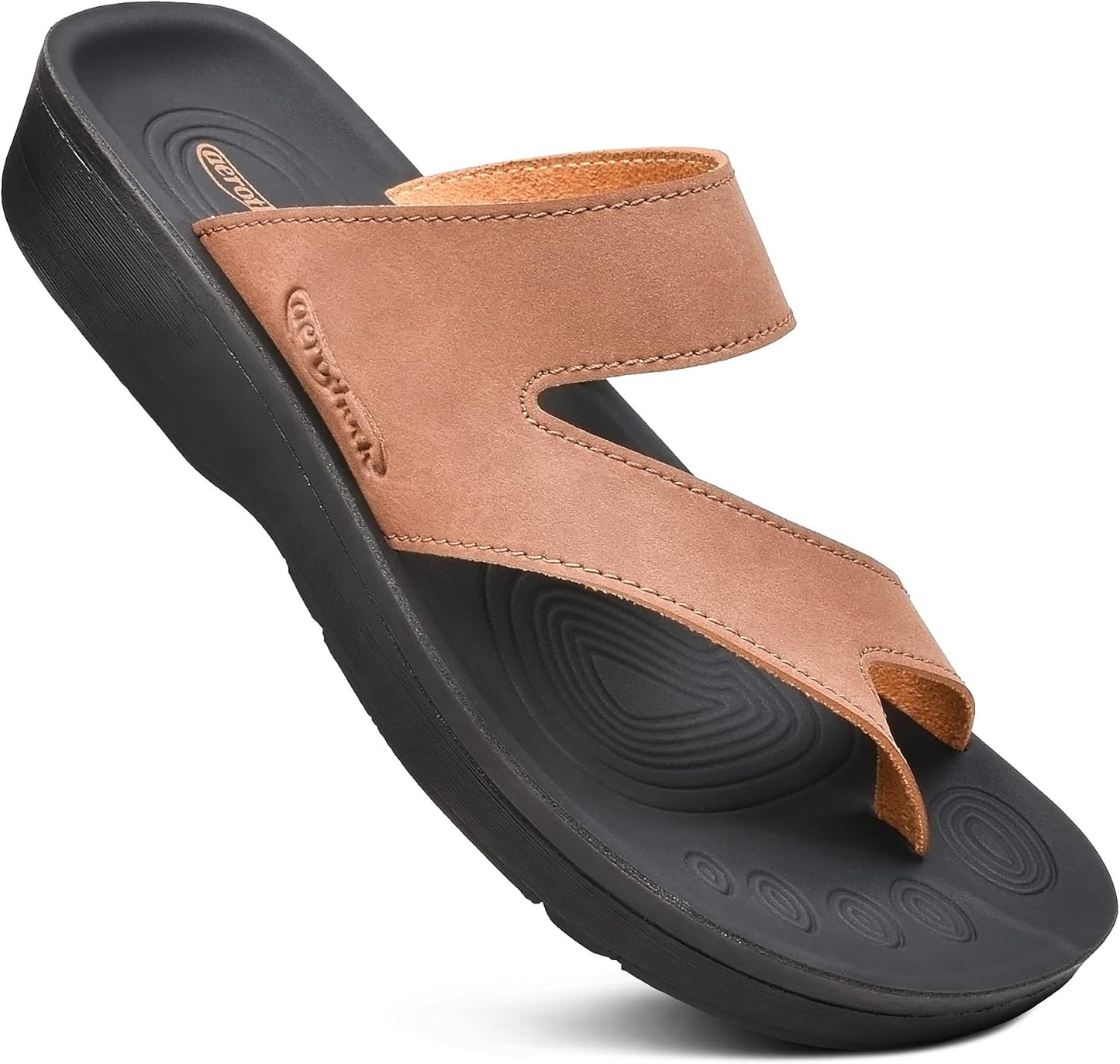 Comfy Arch Support Flip Flops for Women with Stylish Design