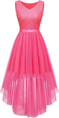 BeryLove Sequin High Low Cocktail Prom Dress 2025 - Elegant Sparkle