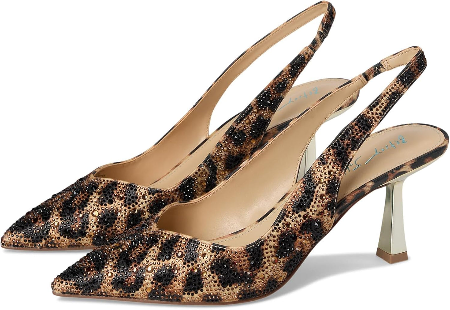 Betsey Johnson SBCLARK Rhinestone Pointed Toe Pumps for Women
