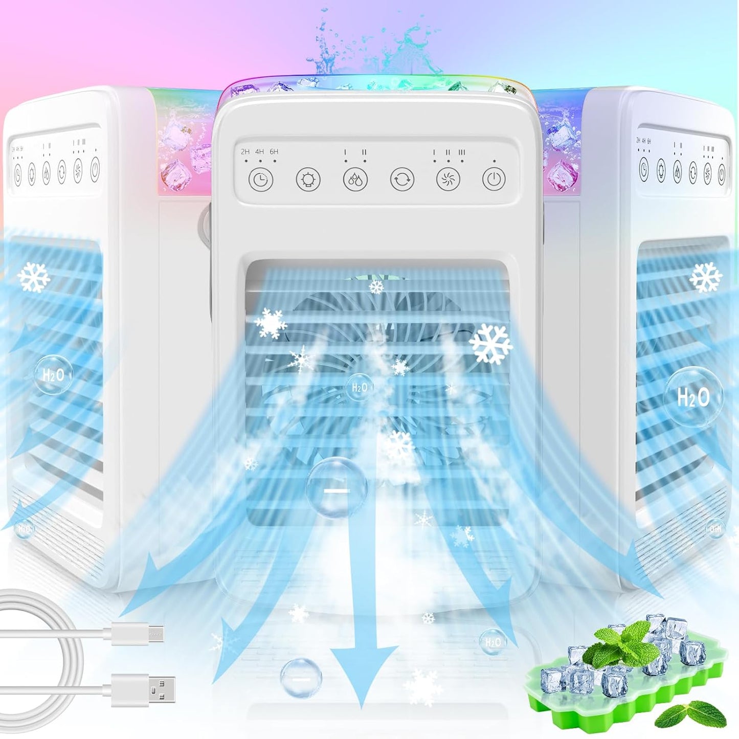 Mini Portable AC: Cool Anywhere Instantly