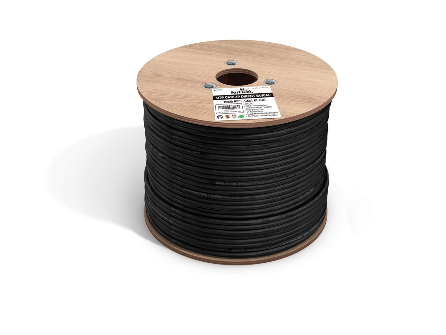fast Cat Cat6 Direct Burial Outdoor Ethernet Cable 1000ft Review