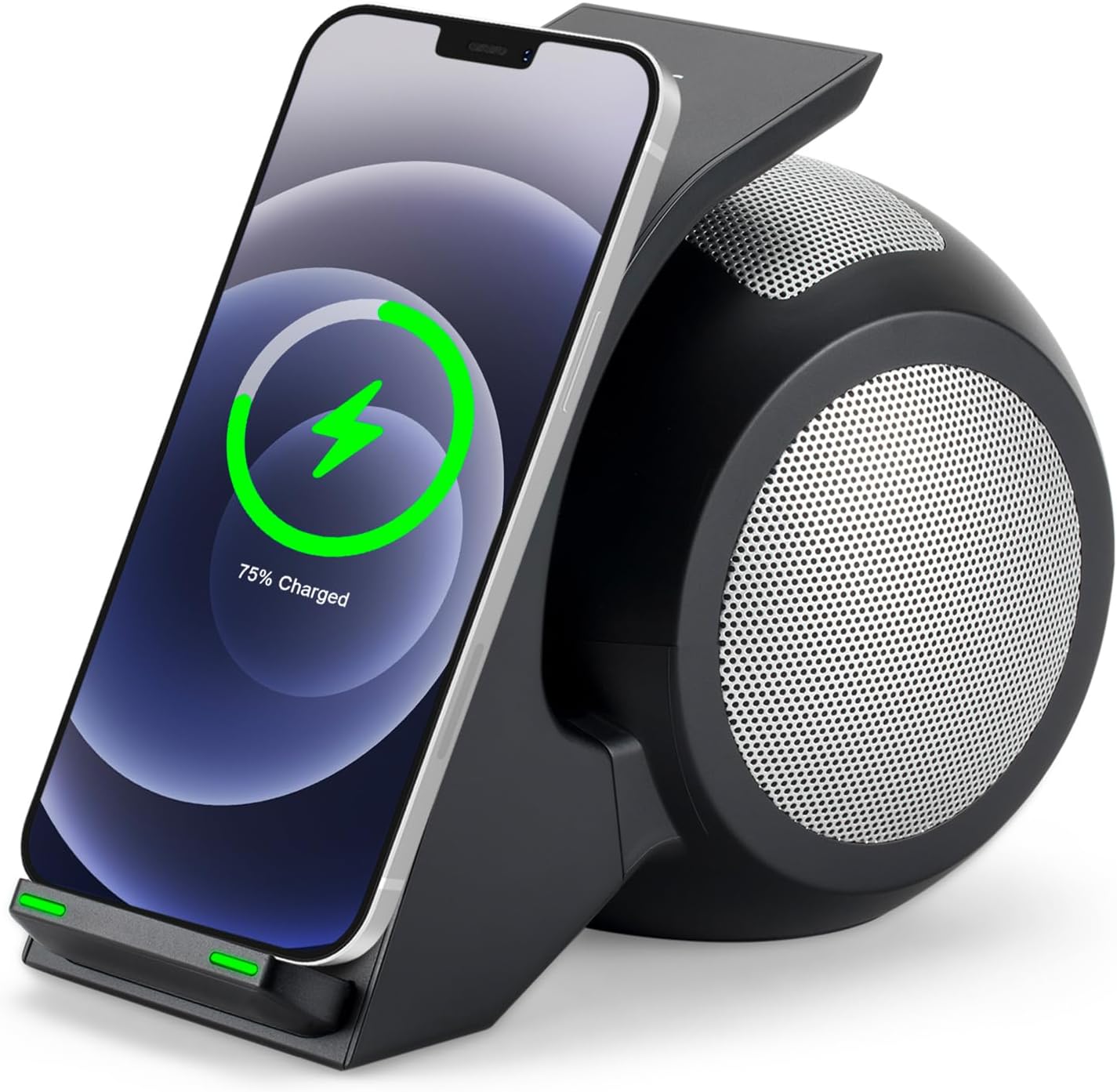 CENSHI Bluetooth Speaker Wireless Charger 2 in 1 for Phones