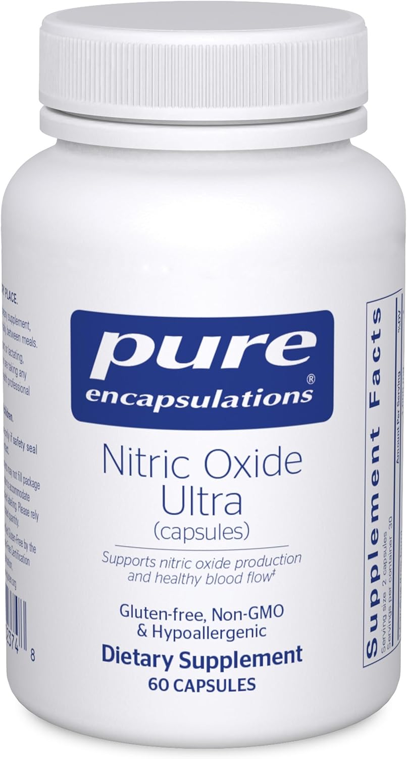 Nitric Oxide Ultra Capsules for Healthy Blood Flow & Vascular Health