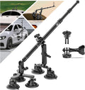 Suction Cup Car Mount Extendable Selfie Stick - Stable Vehicle Camera