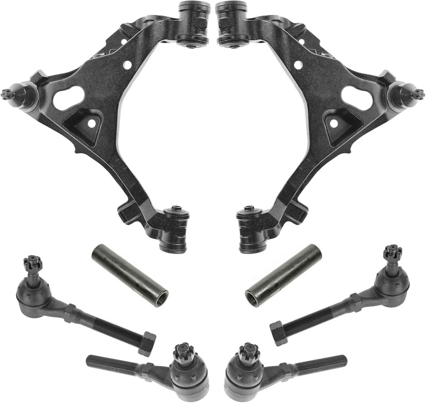 TRQ Front Steering & Suspension Kit for Ford Lincoln Vehicles