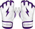 BRUCE BOLT Chrome Series Short Cuff Batting Gloves - Durable Fit