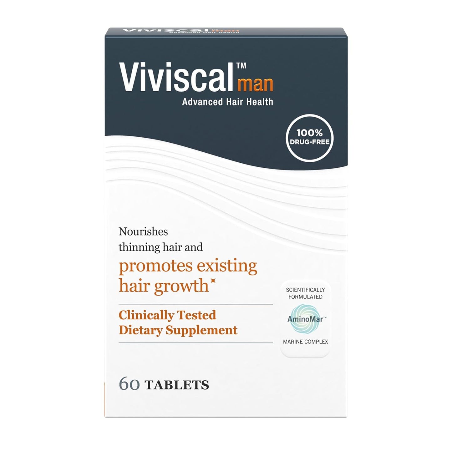 Viviscal Men's Hair Growth Supplements for Thicker Fuller Hair