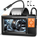Dual-Lens Borescope with Light - 4.3 in IPS 1080p Inspection Camera