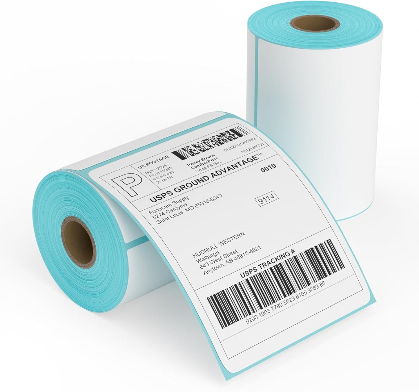 FungLam Direct Thermal Shipping Labels 500ct