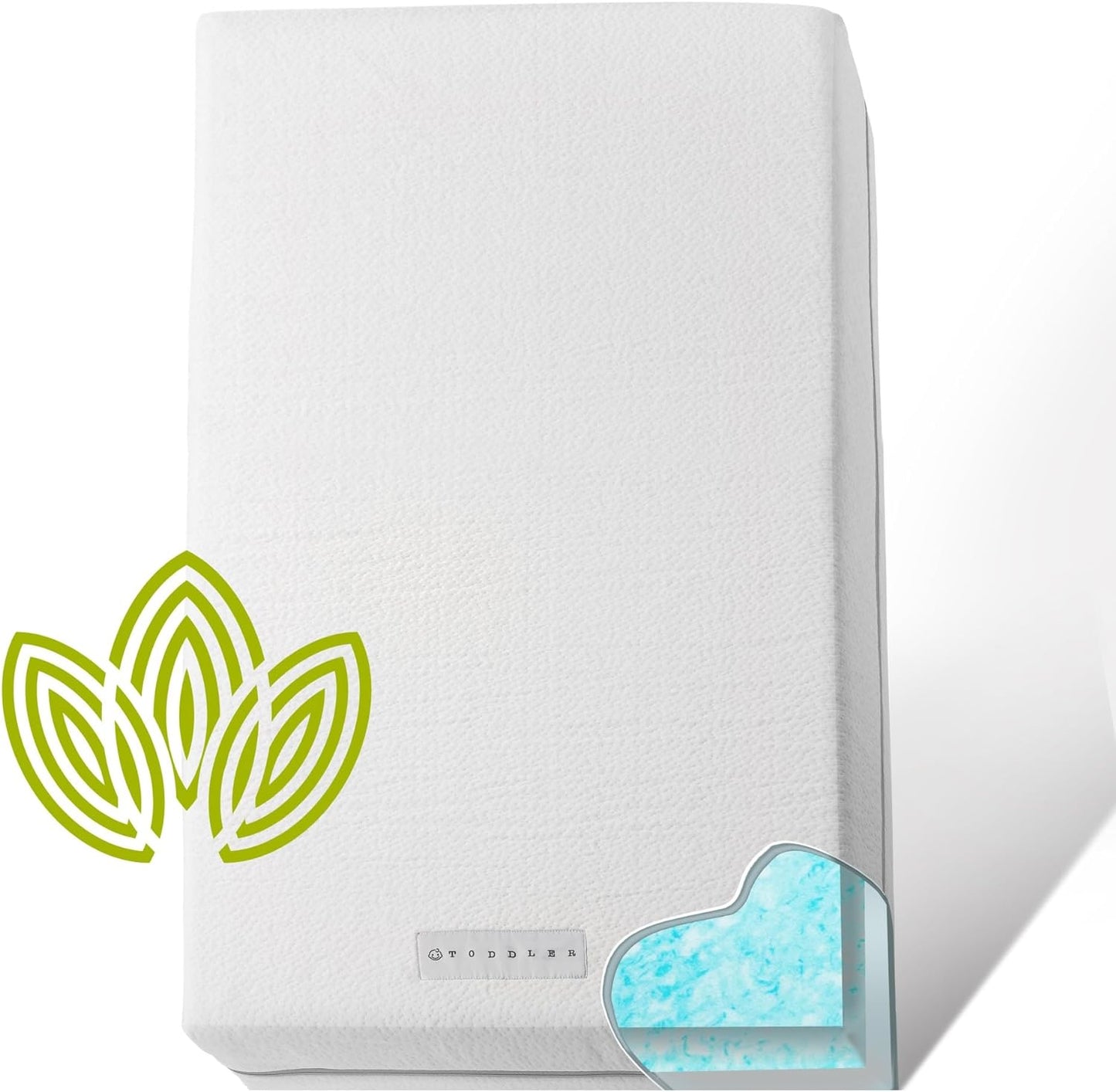 Organic Cotton 2-Sided Crib Mattress for Safe Baby Sleep