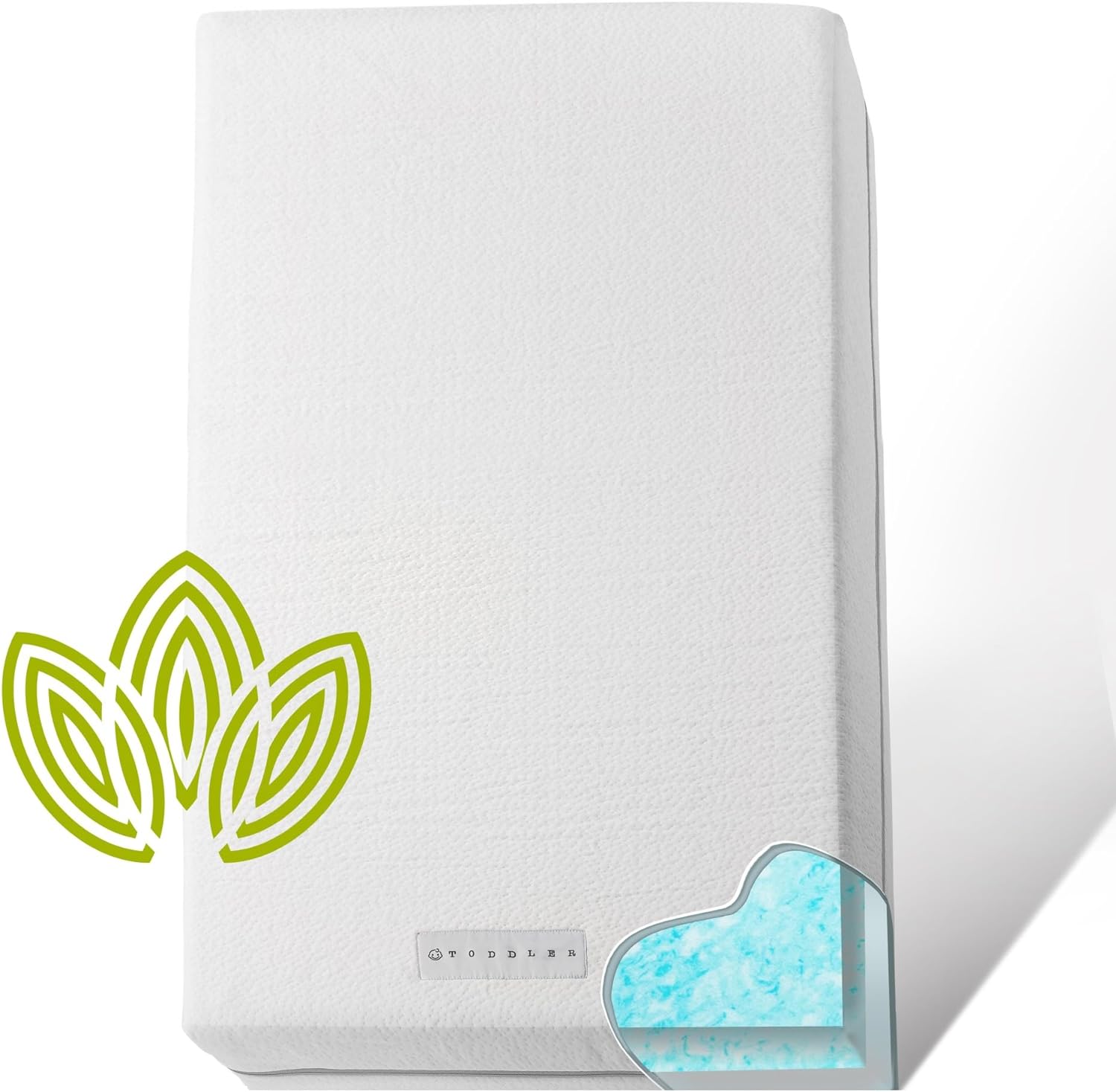 Organic Cotton 2-Sided Crib Mattress for Safe Baby Sleep