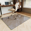 Tempered Glass Chair Mat 36ft x 46ft Grey - Heavy Duty Floor Protector