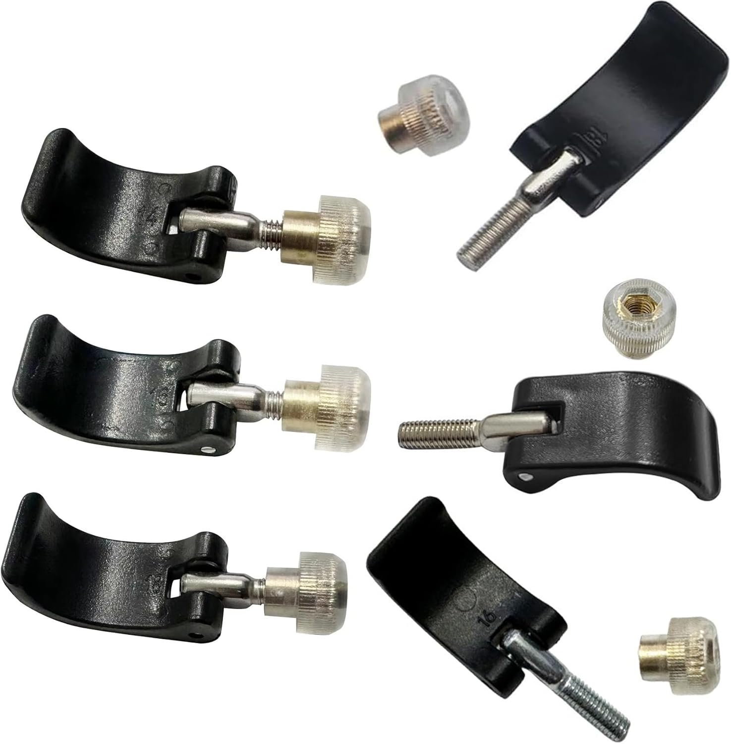 DraCra Quick Lock Pole Clamp Set - Outdoor Repair Kit