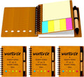 Lined Spiral Journal Notebook 4-Set Employee Appreciation Gifts