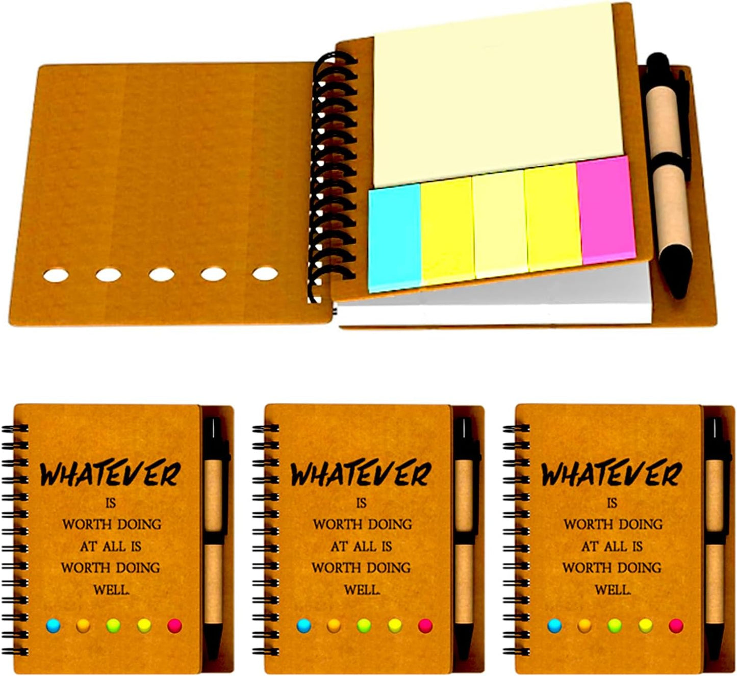 Inspirational Pocket Notepad Set - Employee Appreciation Gift