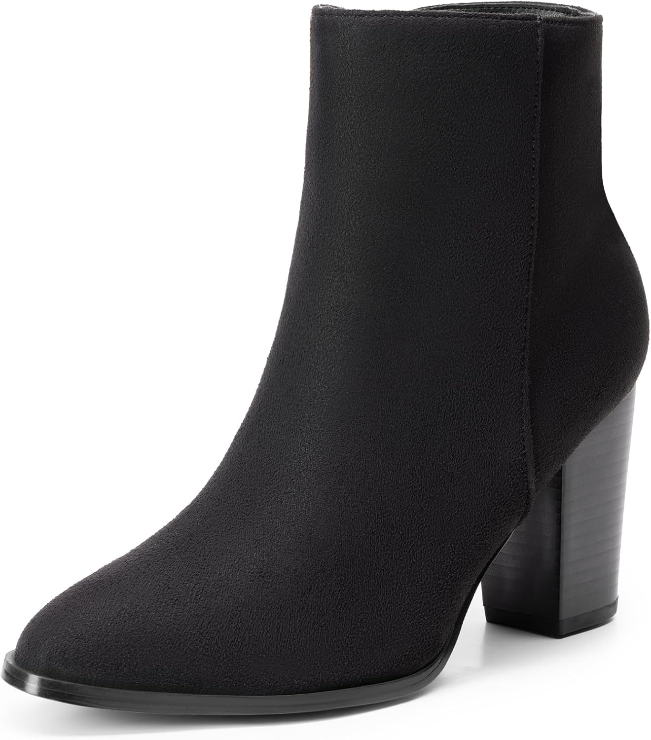 DREAM PAIRS Women's Ankle Boots with Chunky Block Heel Style