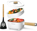 Audecook Hot Pot Electric 2L Portable Cooker - Compact Multi Cooker