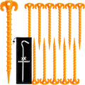 AVOFOREST 8in Heavy Duty Tent Stakes - Secure Your Adventure