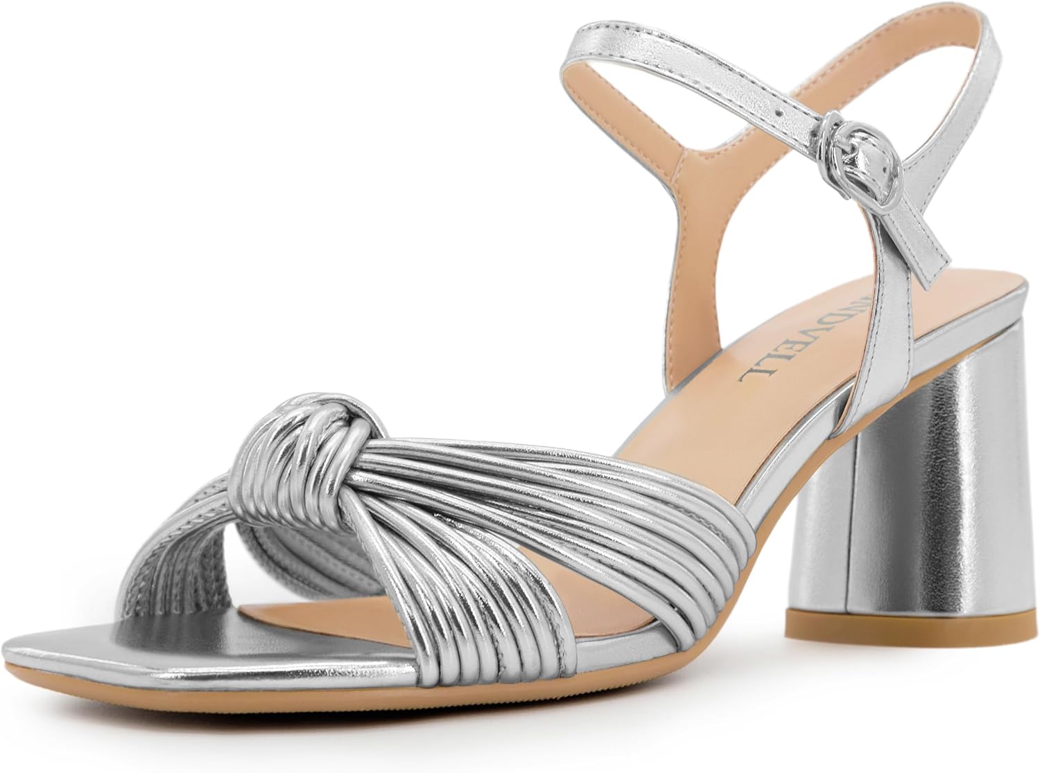 Stylish Women's Heeled Sandals with Chunky Block Heels