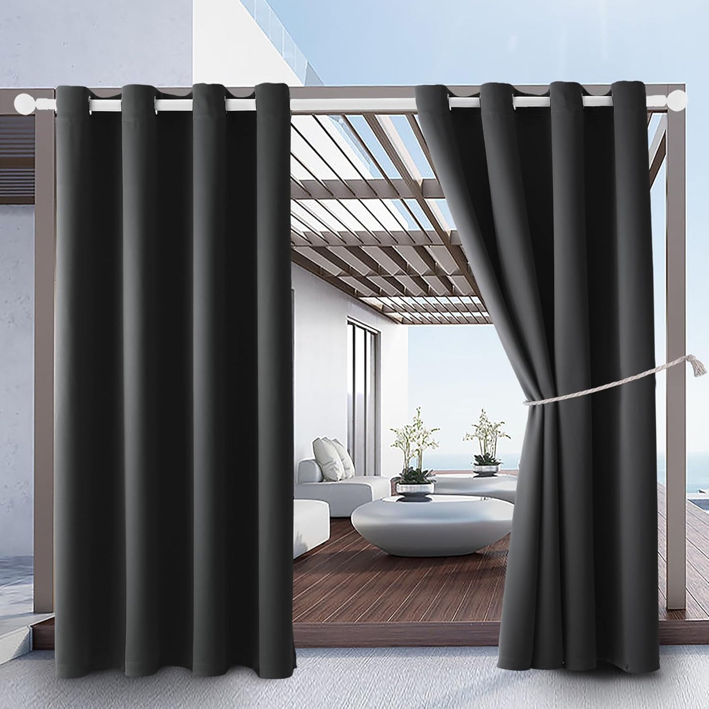 DIVA EN CAMINO DEC Outdoor Patio Curtain Waterproof Darkening