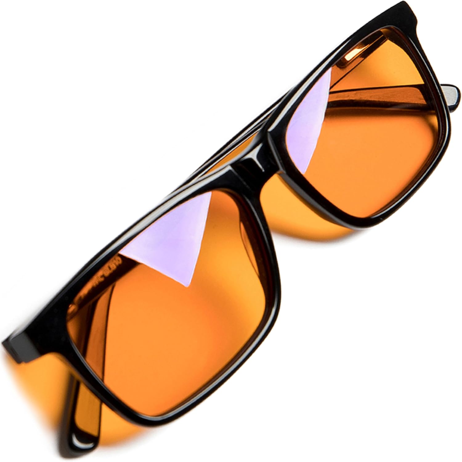 Orange Blue Light Blocking Reading Glasses for Better Sleep