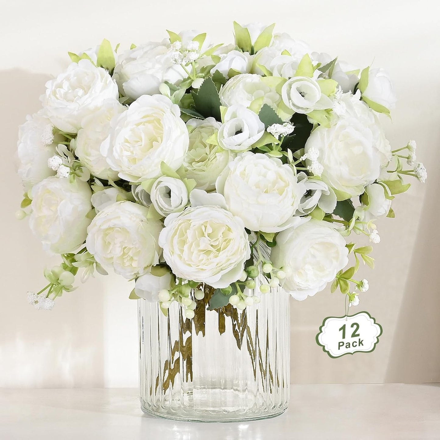 Artificial Peonies Bouquet for Home Decor and Weddings