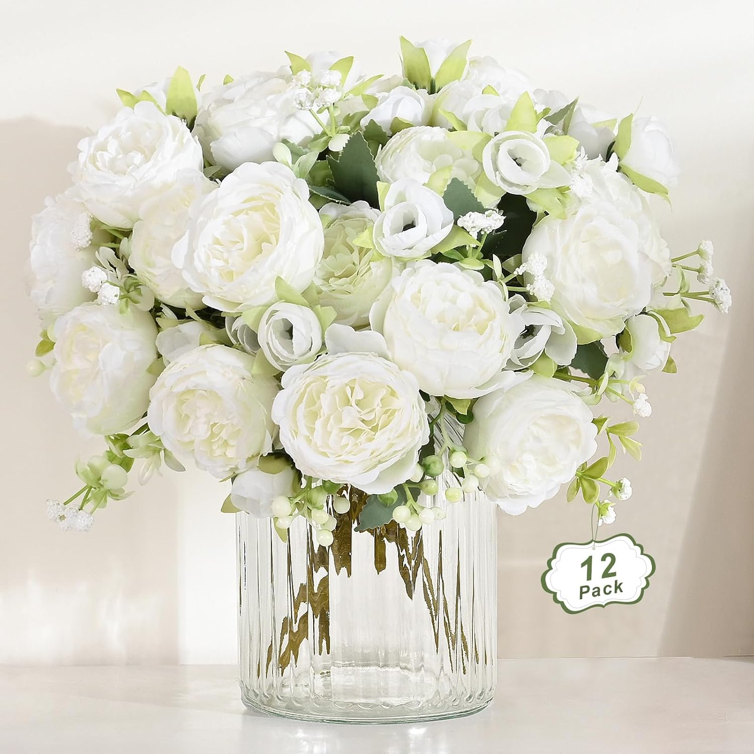 Artificial Peonies Bouquet for Home Decor and Weddings