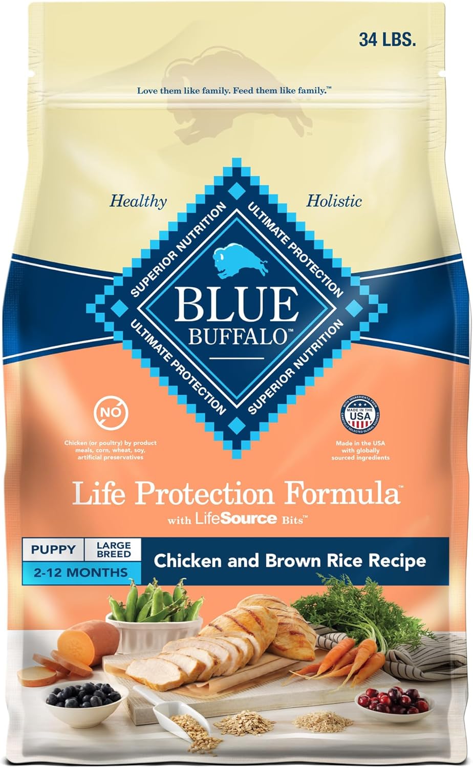 Blue Buffalo Life Protection Formula Large Breed Puppy Food