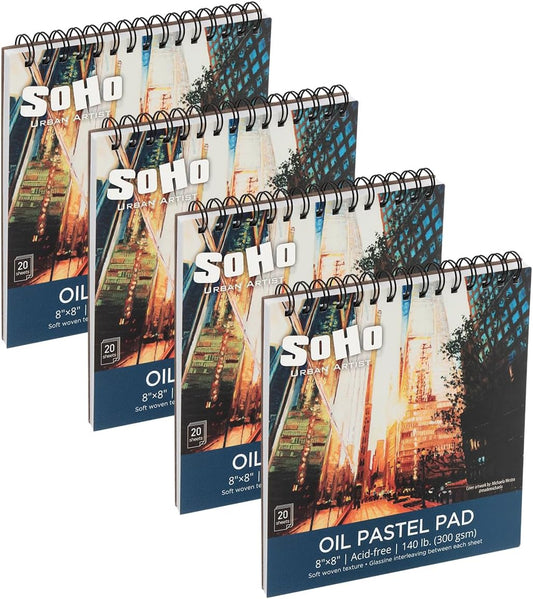 SoHo Urban Artist Fine Textured Pastel Paper Pad for Artists