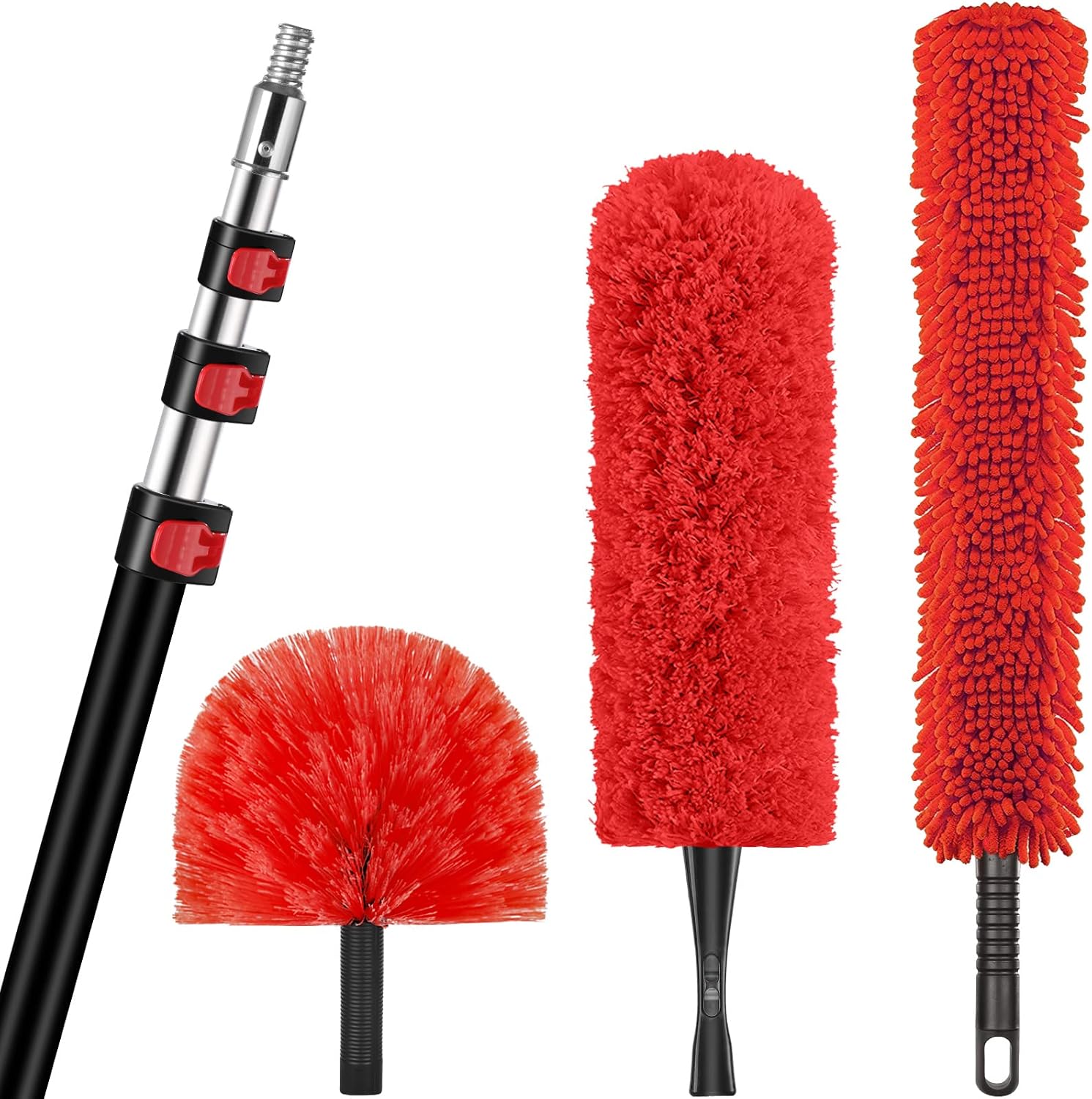 30 Foot High Reach Dusting Kit for Ultimate Cleaning Power