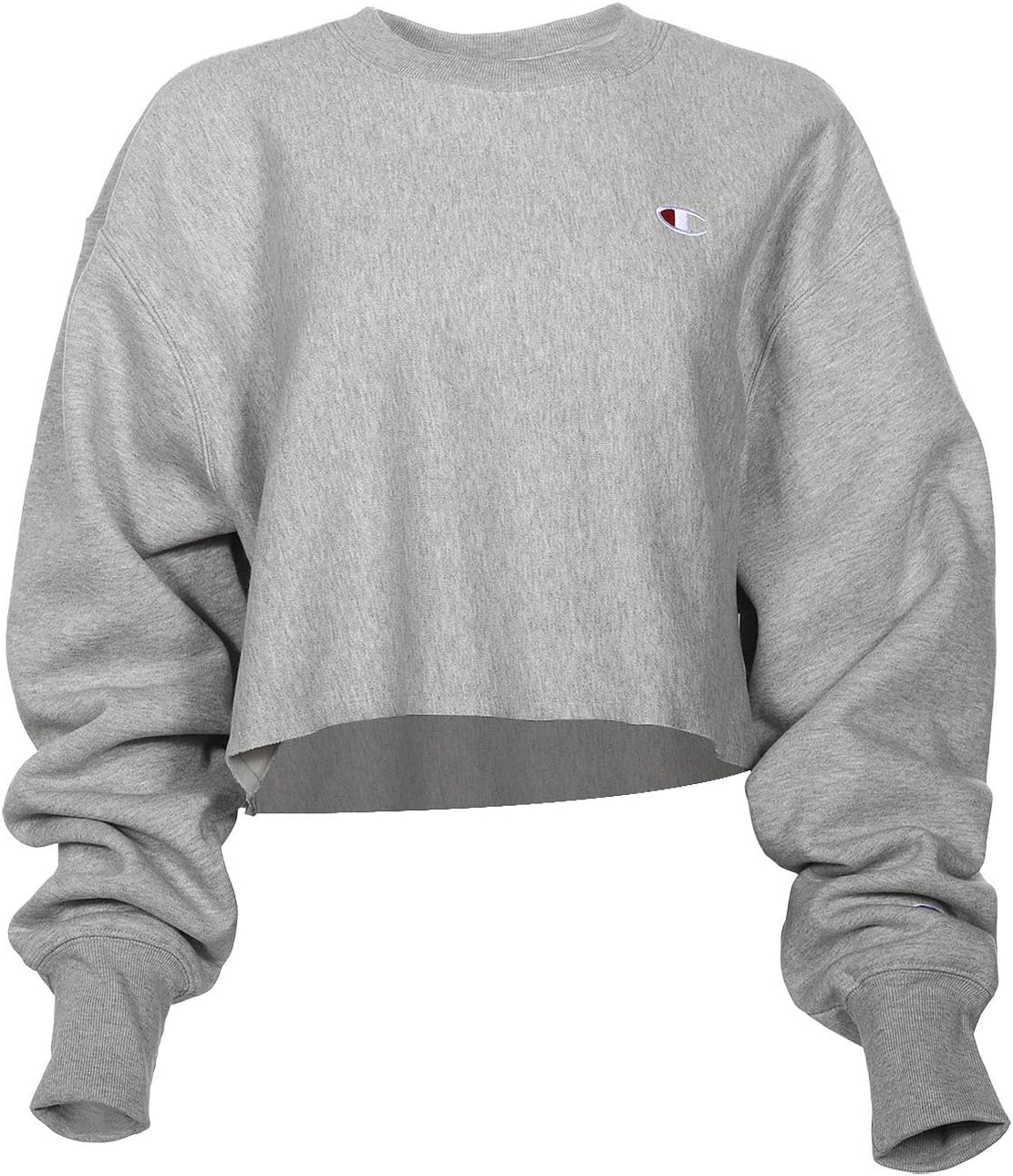 Champion - Reverse Weave Crop Crew, Oxford Gray, L