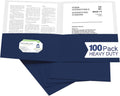 Zzrywuty 100 Packs Paper Folders for Students and Office Use
