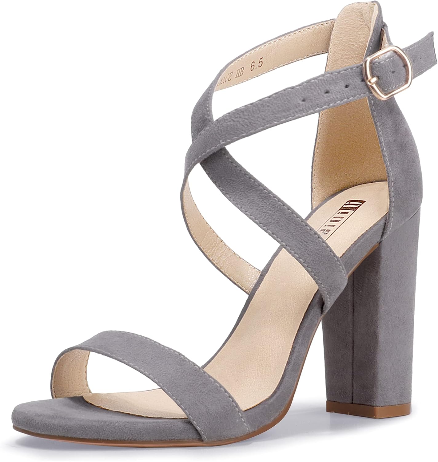 IDIFU Women's Chunky High Heel Sandals for Any Occasion