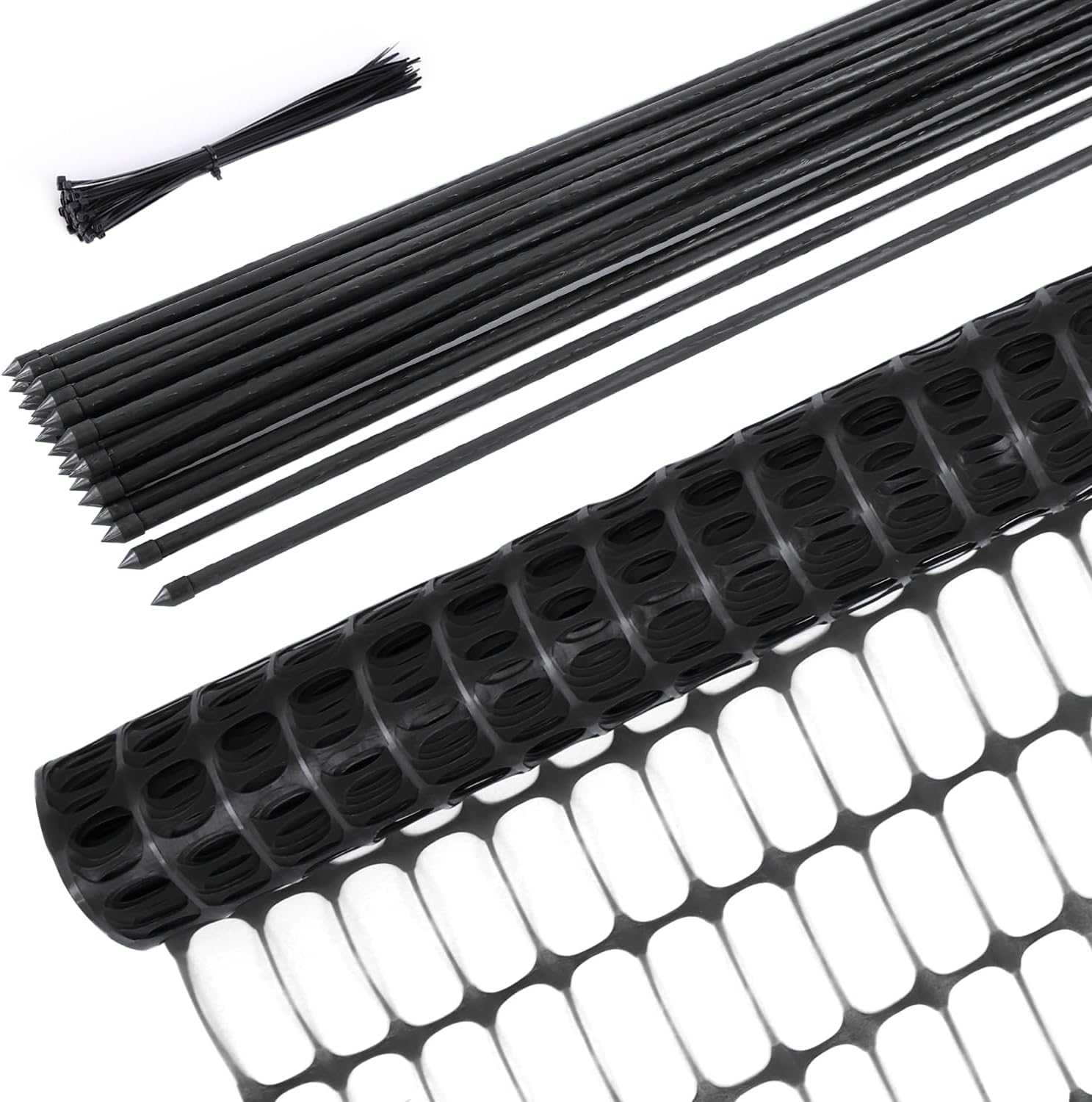 Ohuhu Garden Fence Animals Barrier Set for Safe Outdoor Spaces