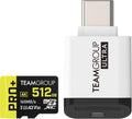 TEAMGROUP PRO+ Micro SDXC 512GB Bundle - Fast A2 UHS-I Card
