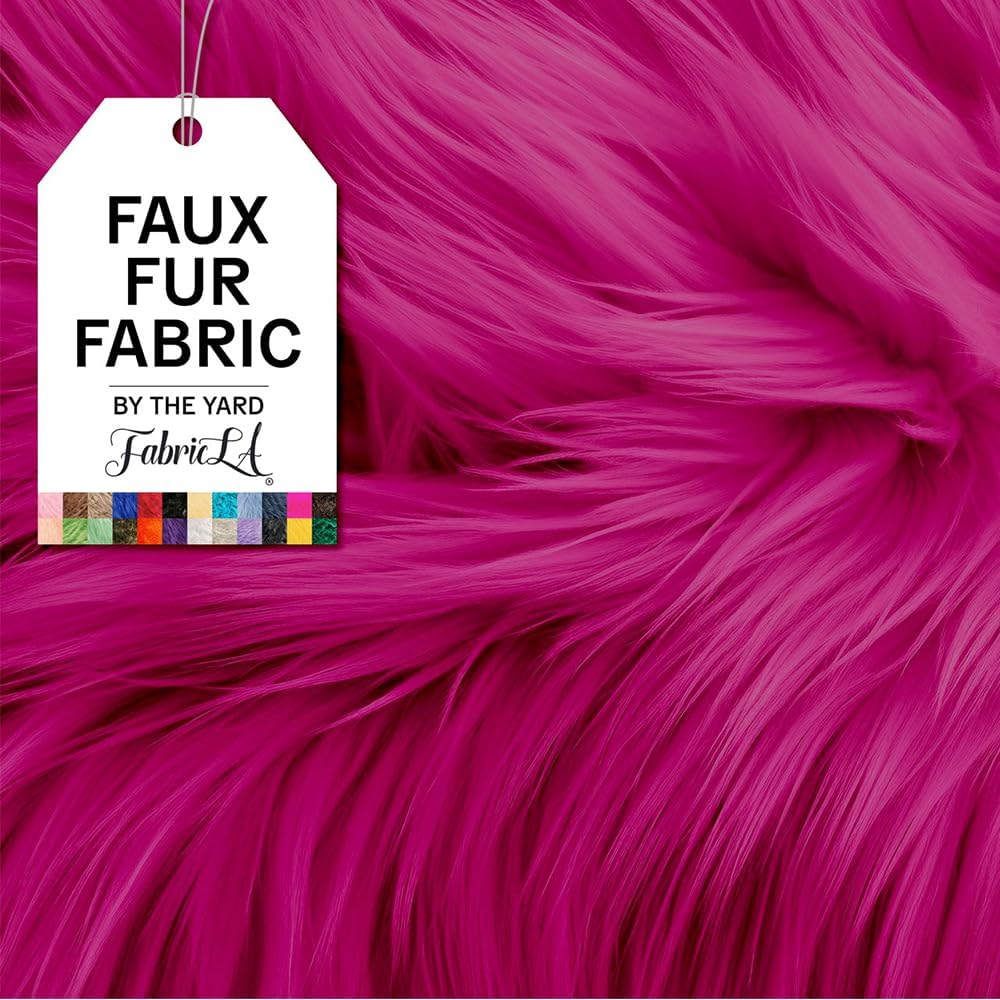 Luxurious Faux Fur Fabric for Crafting and Sewing Projects